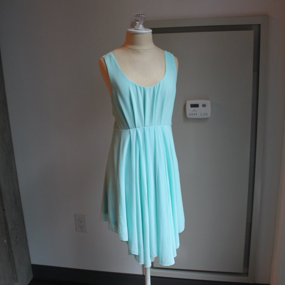 Tobi Mint Bow Dress